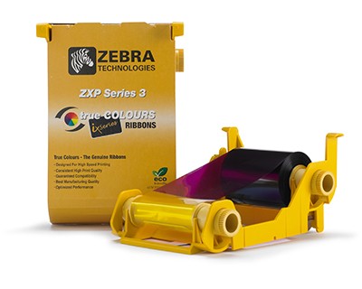 RIBBON ZEBRA ZXP- SÉRIE 3 YMCKO 165 IMAGES 800033-848 RIBBON ZEBRA ZXP- SÉRIE 3 YMCKO 165 IMAGES 800033-848