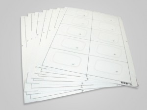 Folha de Inlay A4 Mifare 1K ou 4k 0,45MM Folha de Inlay A4 Mifare 1K ou 4k 0,45MM