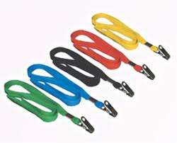 Cordões para crachás Cordões para crachás