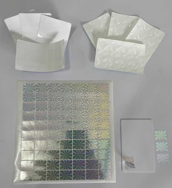 Películas de cartões para segurança e proteção