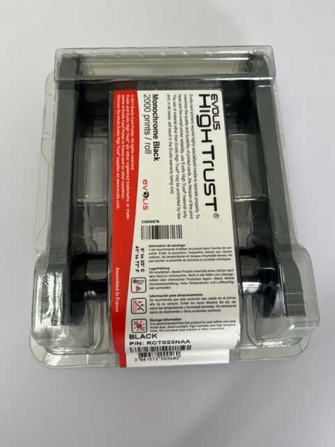 Ribbon Preto Evolis Primacy 2000 impressões